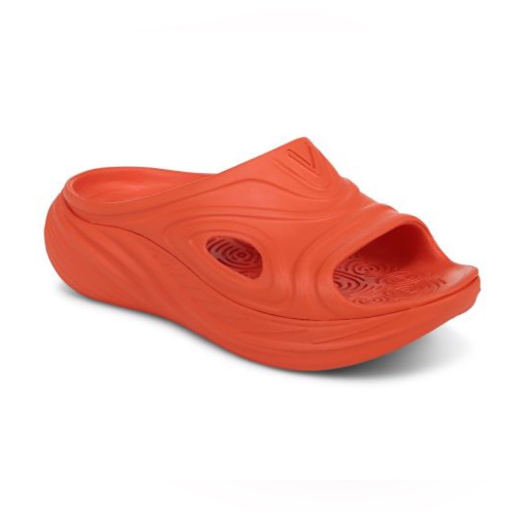Vionic Cove Rx Unisex Slide Sandal - Tangerine Tango - M7/W9 - NWOB
